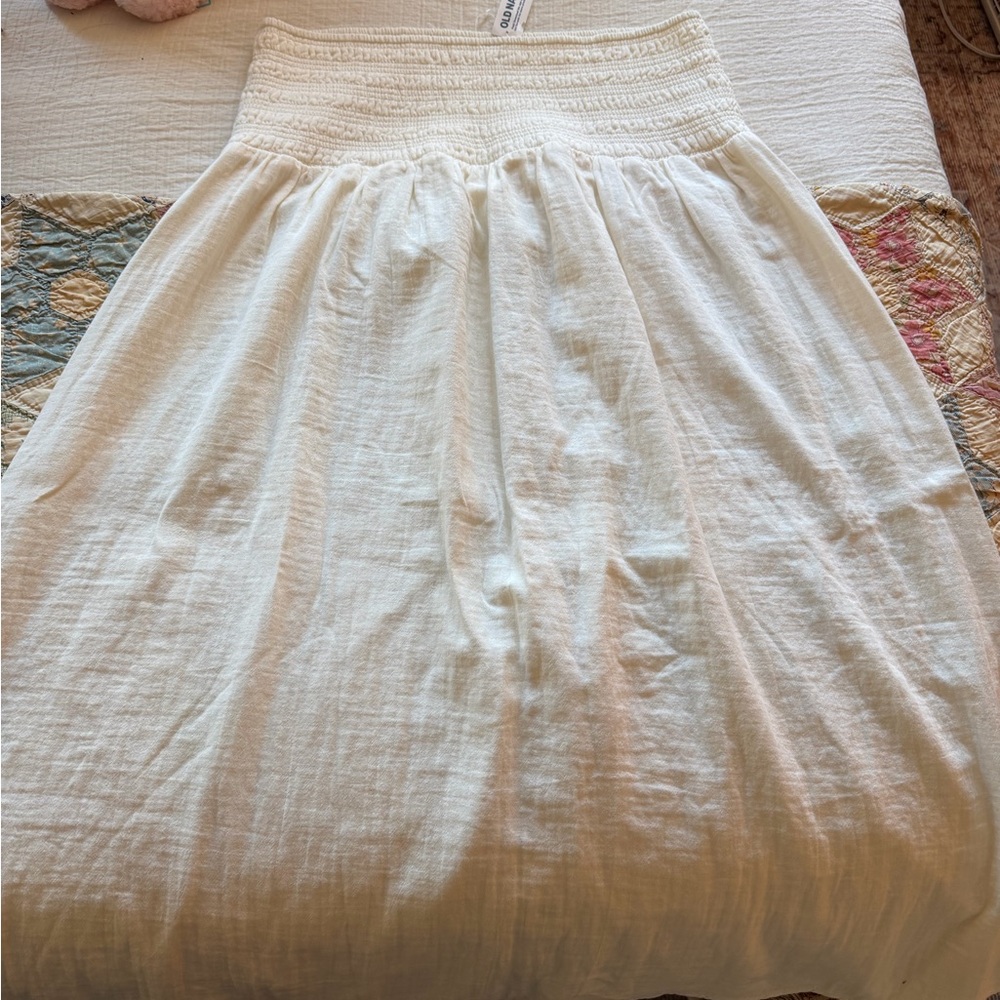 White Women’s Maxi Skirt